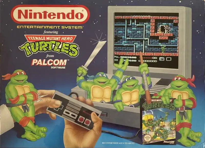  NES Teenage Mutant Hero Turtles Bundle [UK]