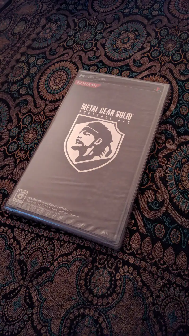 Sony PSP Metal Gear Solid Portable Ops Limited Premium Pack