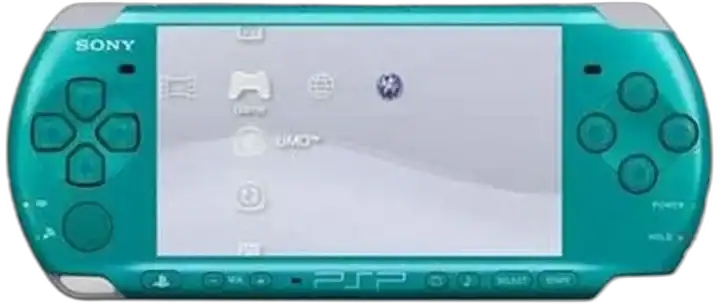 Sony PSP 3000 Turquoise Green Console - Consolevariations