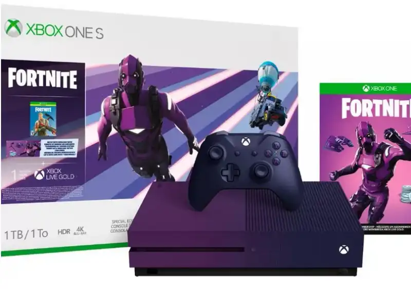  Microsoft Xbox One S Fortnite Edition Console
