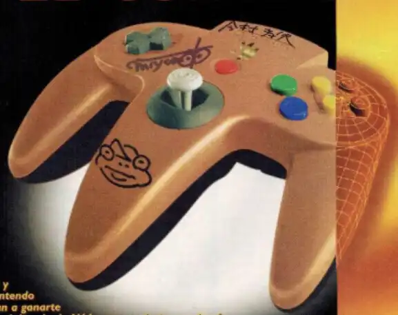 Nintendo 64 Club Nintendo Star Fox Golden N Controller