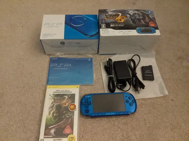 Sony PSP 3000 Monster Hunter 2G Console - Consolevariations
