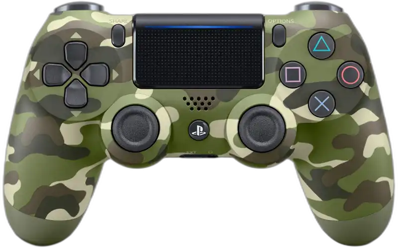  Sony PlayStation 4 Green Camouflage Controller