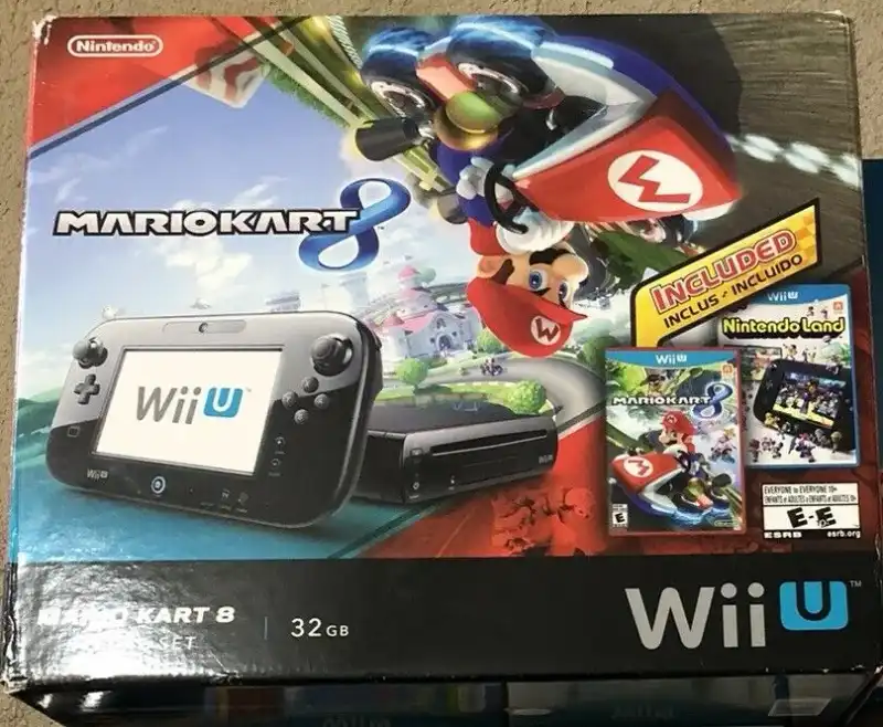 Nintendo Wii U Mario Kart 8 Nintendo Land Bundle - Consolevariations