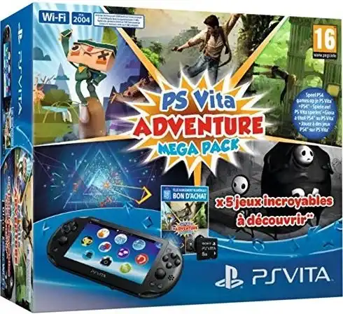  Sony PS Vita Slim Adventure Mega Pack