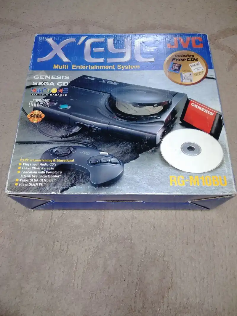  JVC Genesis X'eye Blue Console