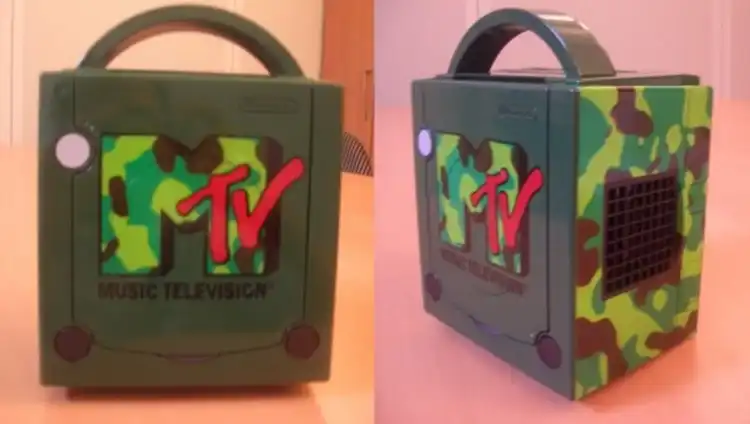  Nintendo GameCube MTV Camouflage Console