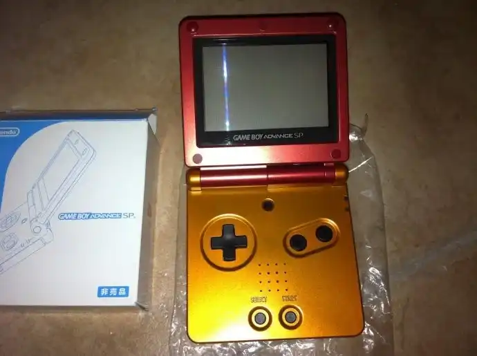 Nintendo Game Boy Advance SP Samus Satin Console - Consolevariations
