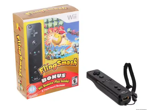  Nintendo Wii FlingSmash + Wii Remote Plus Bundle [NA]