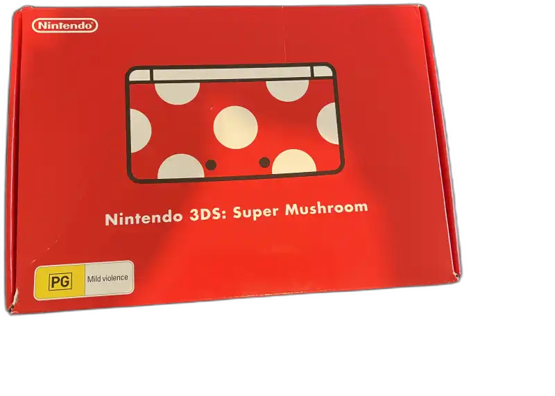  Nintendo 3DS Club Nintendo Super Mushroom Console [AUS]