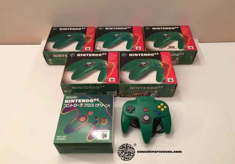  Nintendo 64 Solid Green Controller [JP]