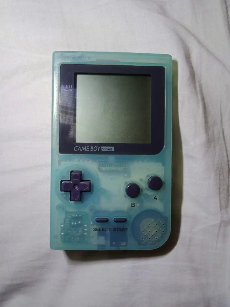 Nintendo Game Boy Pocket Ice Blue Clear Console [JP