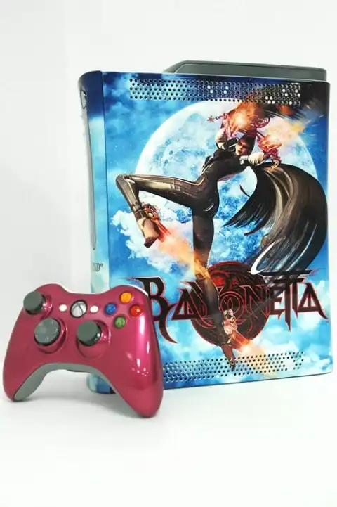 Microsoft Xbox 360 Bayonetta Blue Console - Consolevariations