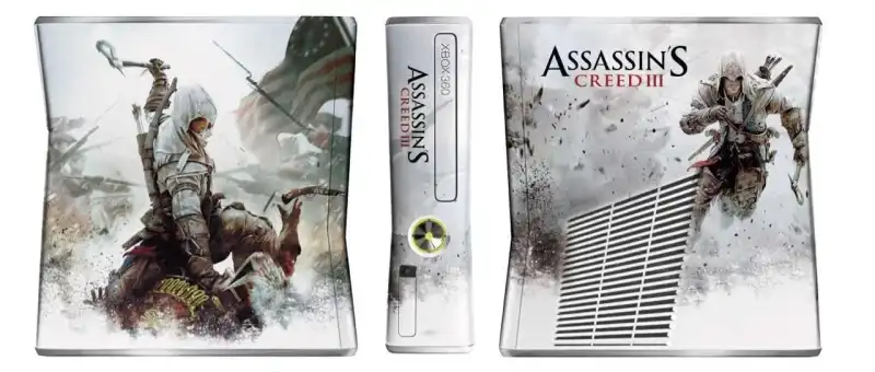  Microsoft Xbox 360 Slim Assassin's Creed III Console