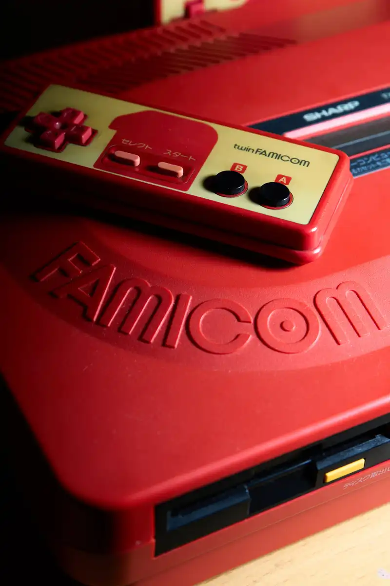 Sharp Twin Famicom AN-500R Console - Consolevariations