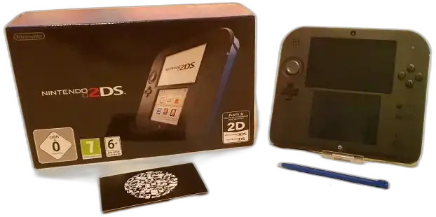 Nintendo 2DS Black/Blue Console [EU] - Consolevariations