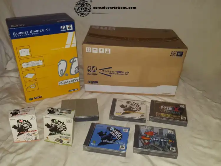  Nintendo 64DD Randnet Delivery Bundle