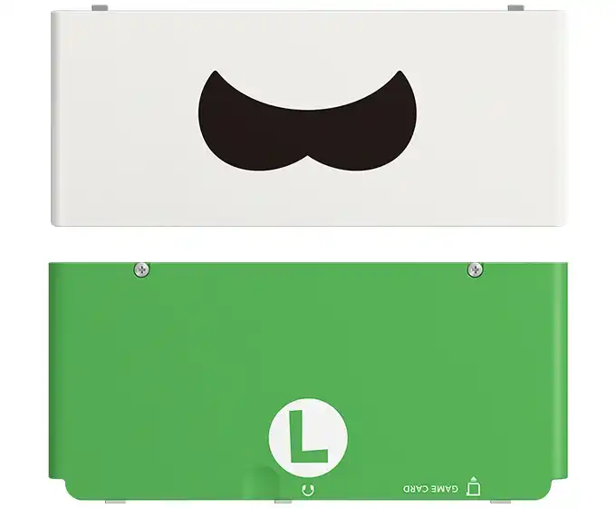 New 3DS Cover 2024 Face Plate - Luigi’s Mustache