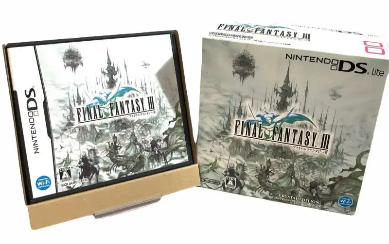 Nintendo DS Lite Final Fantasy III Crystal Console - Consolevariations
