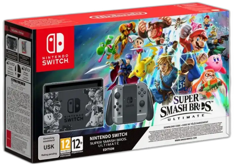 Nintendo Switch Super Smash Bros Ultimate Console [EU]