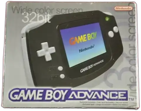  Nintendo Game Boy Advance Black Console [EU]