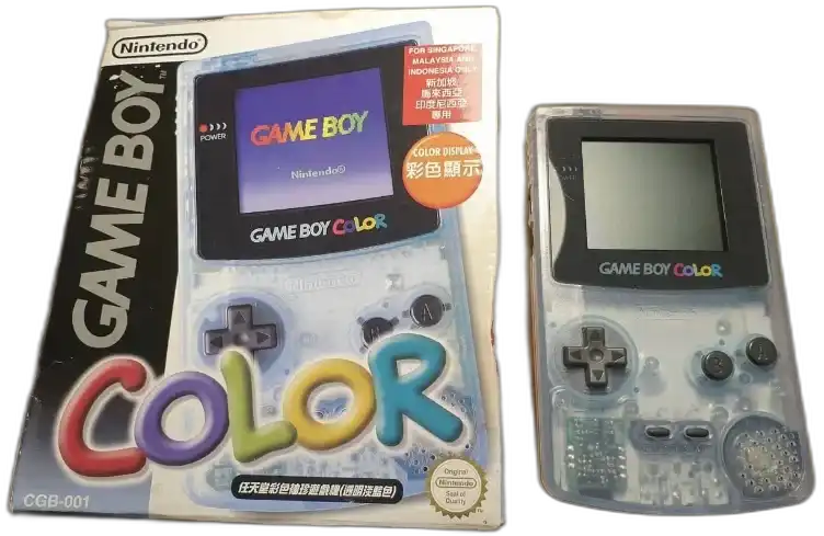 Nintendo Game Boy Color Water Blue Console [SIJORI]