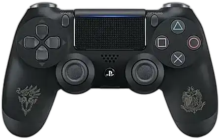 Sony PlayStation 4 Monster Hunter World Iceborne Black Controller