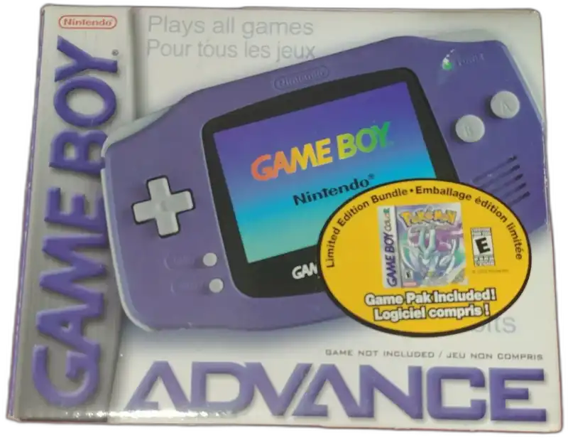  Nintendo Game Boy Advance - Indigo : Game Boy Advance: Video  Games