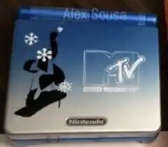 Nintendo Game Boy Advance SP MTV Snowboarder Console