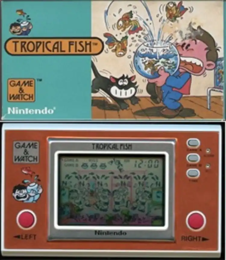 Nintendo Game & Watch Tropical Fish