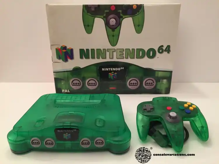  Nintendo 64 Jungle Green Console [EU]