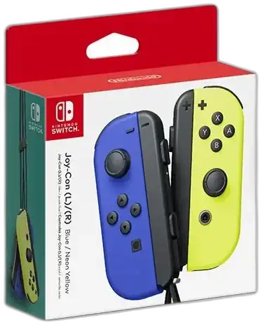  Nintendo Switch Blue/Neon Yellow Joy-Con