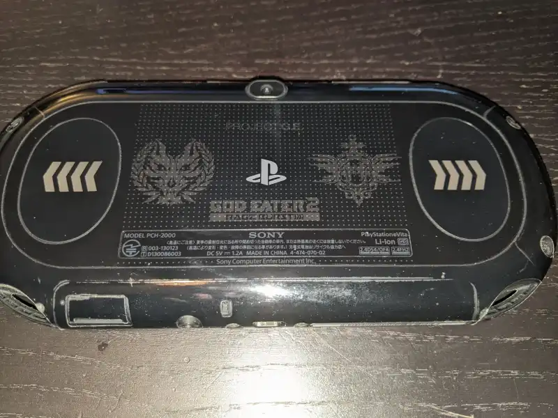 Sony PS Vita Slim God eater 2 Rage Burst Black Console