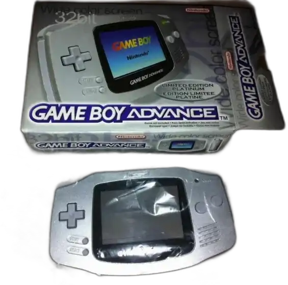  Nintendo Game Boy Advance Platinum Console [NA]