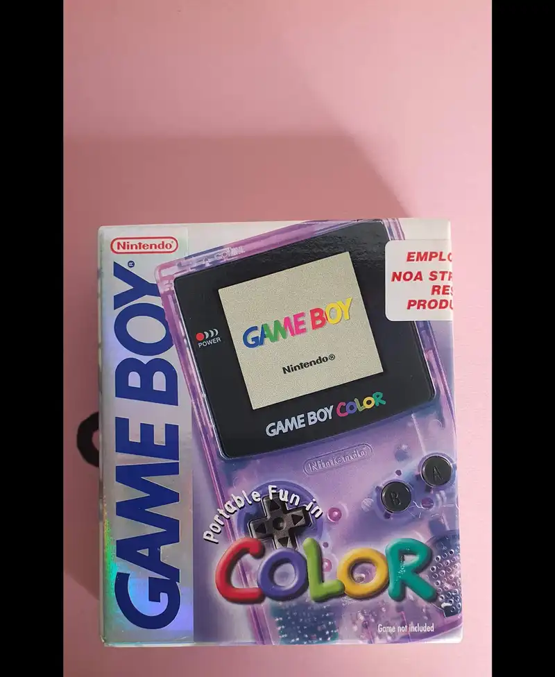 GameBoy Color Console - Atomic Purple - Gaming Restored