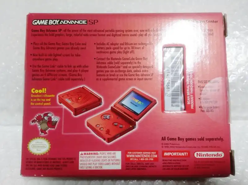 Gameboy Advance SP with Ruby- *Listing for Chris* purchases