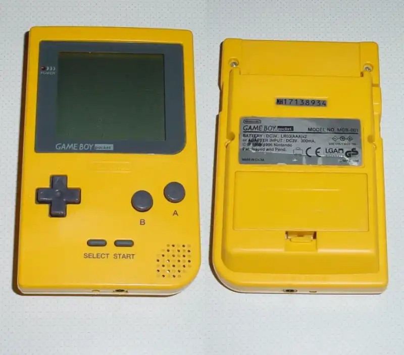 Nintendo Game Boy Pocket Yellow Console [NA]