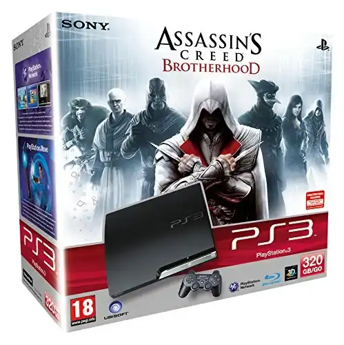  Sony PlayStation 3 Slim Assassin's Creed Brotherhood Bundle [FR]