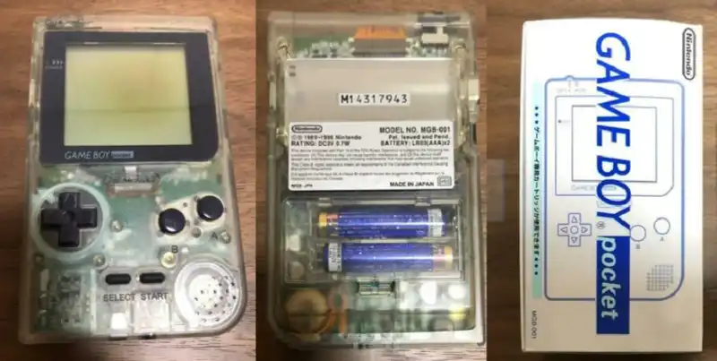  Nintendo Game Boy Pocket Clear [JP]