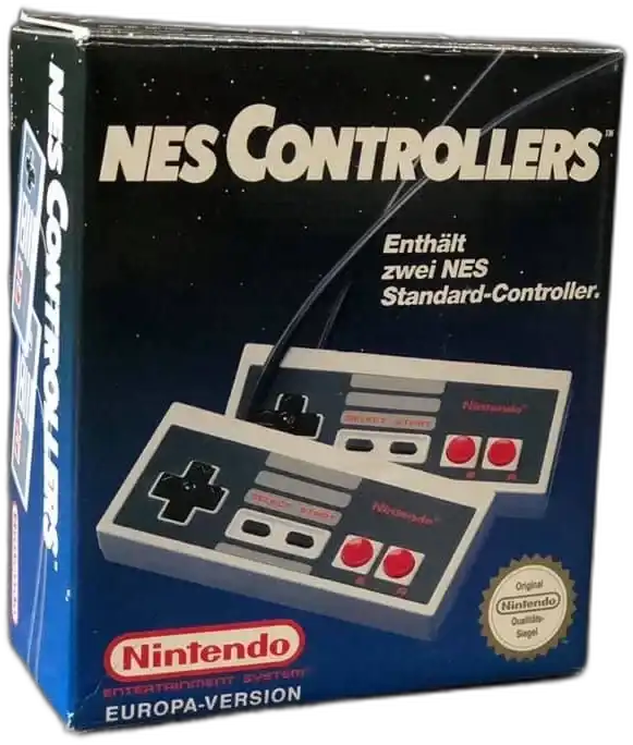  NES 2 Controllers
