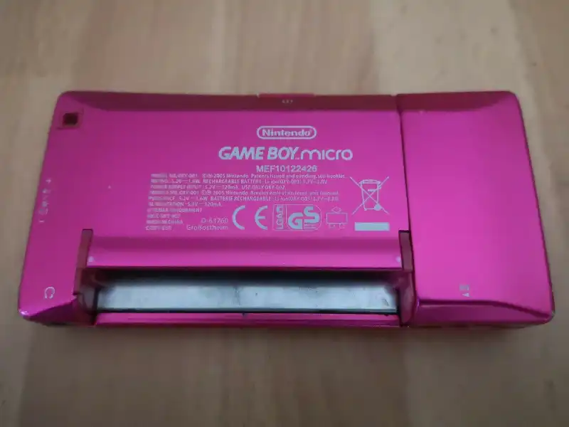 Nintendo gameboy micro pink 2024