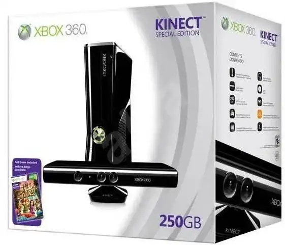  Microsoft Xbox 360s 250gb Kinect Bundle