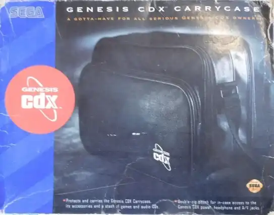 Sega Mega CD CDX Carrycase - Consolevariations