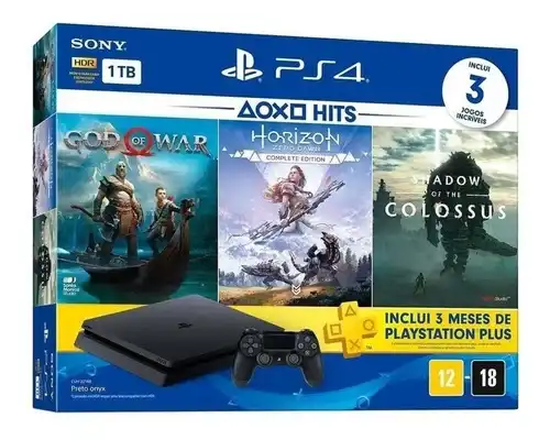 PlayStation - PlayStation Sony Slim Hits V4 4 Consolevariations Bundle