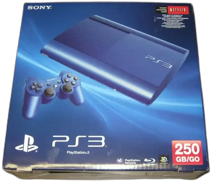 Sony PlayStation 3 Super Slim Azure Blue Console [EU] - Consolevariations