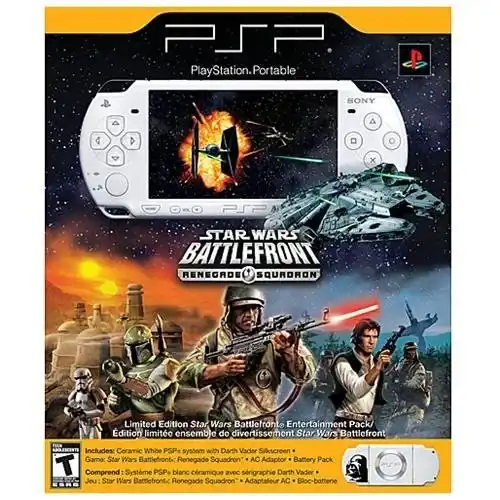 PlayStation Portable Limited Edition Star Wars Battlefront Renegade  Squadron Entertainment Pack - Ceramic White