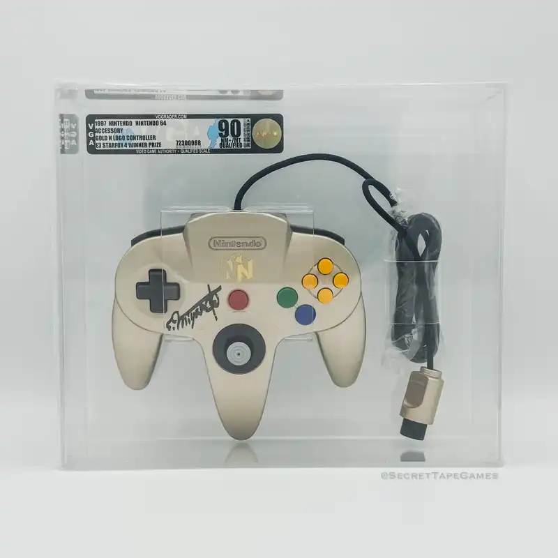  Nintendo 64 E3 Golden N Controller