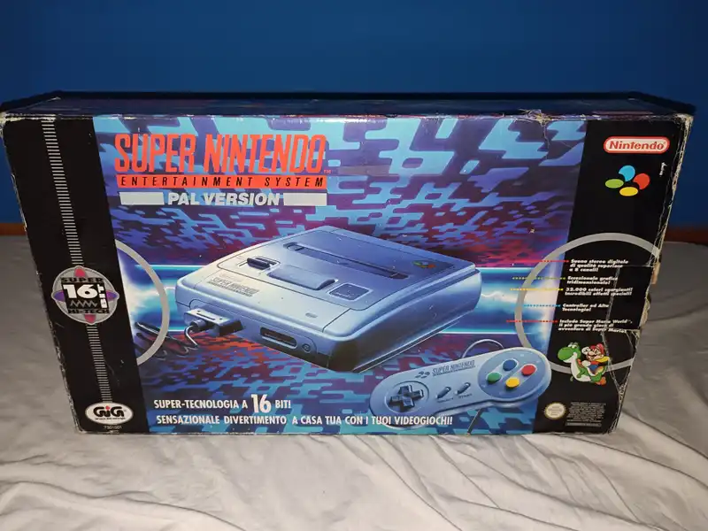  Nintendo SNES Super Mario World Bundle [IT]