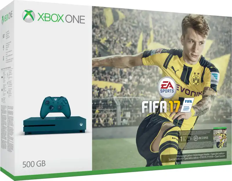  Microsoft Xbox One S Fifa 17 Bundle [EU]