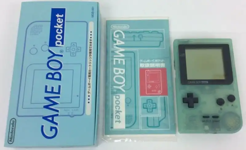 Game Boy Color ANA Edition Console Clear Blue Rare Nintendo From